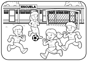 Niñas y niños juegan futbol en escuela.jpg