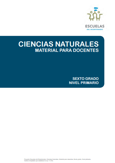 Ciencias Naturales Material Para Docentes Cnb